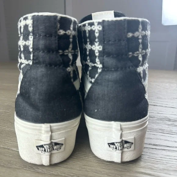 Sk8-Hi Denim Mix Stackform Sneakers - Picture 6 of 8